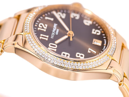 Patek Philippe Twenty~4 Automatic 7300/1200R Rose Gold Brown Dial "Unworn"