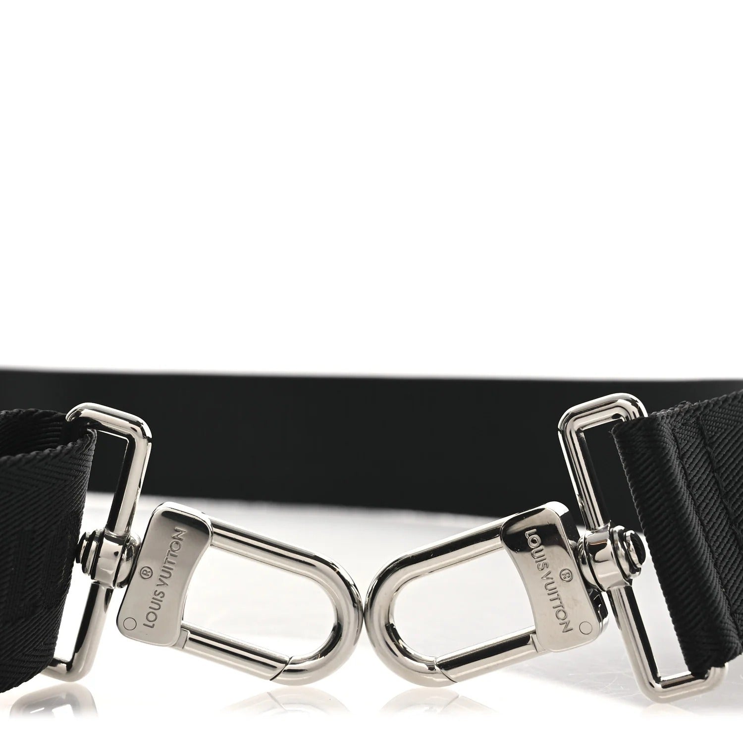 Louis Vuitton Black Jacquard Textile Shoulder Strap 