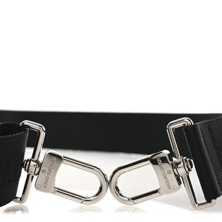 Louis Vuitton Black Jacquard Textile Shoulder Strap "Unworn"