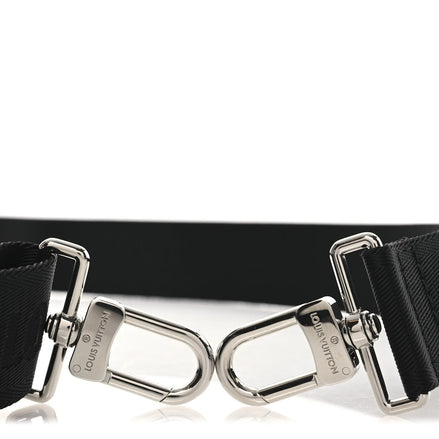 Louis Vuitton Black Jacquard Textile Shoulder Strap "Unworn"