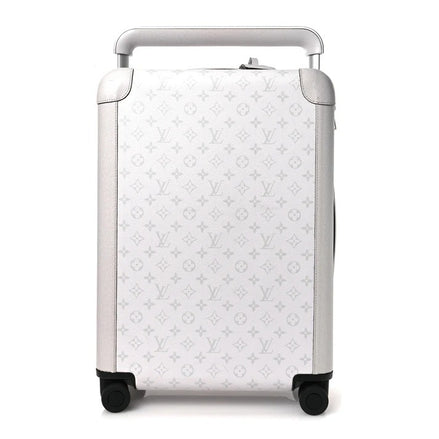 Louis Vuitton horizon 55 suitcase white "Pre-Loved"