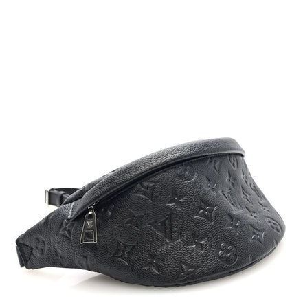 Louis Vuitton Black Monogram Shadow Hobo Hamac Bag "Unworn"