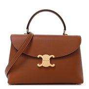 Celine Teen Nino Grained Calfskin Top Handle Bag 