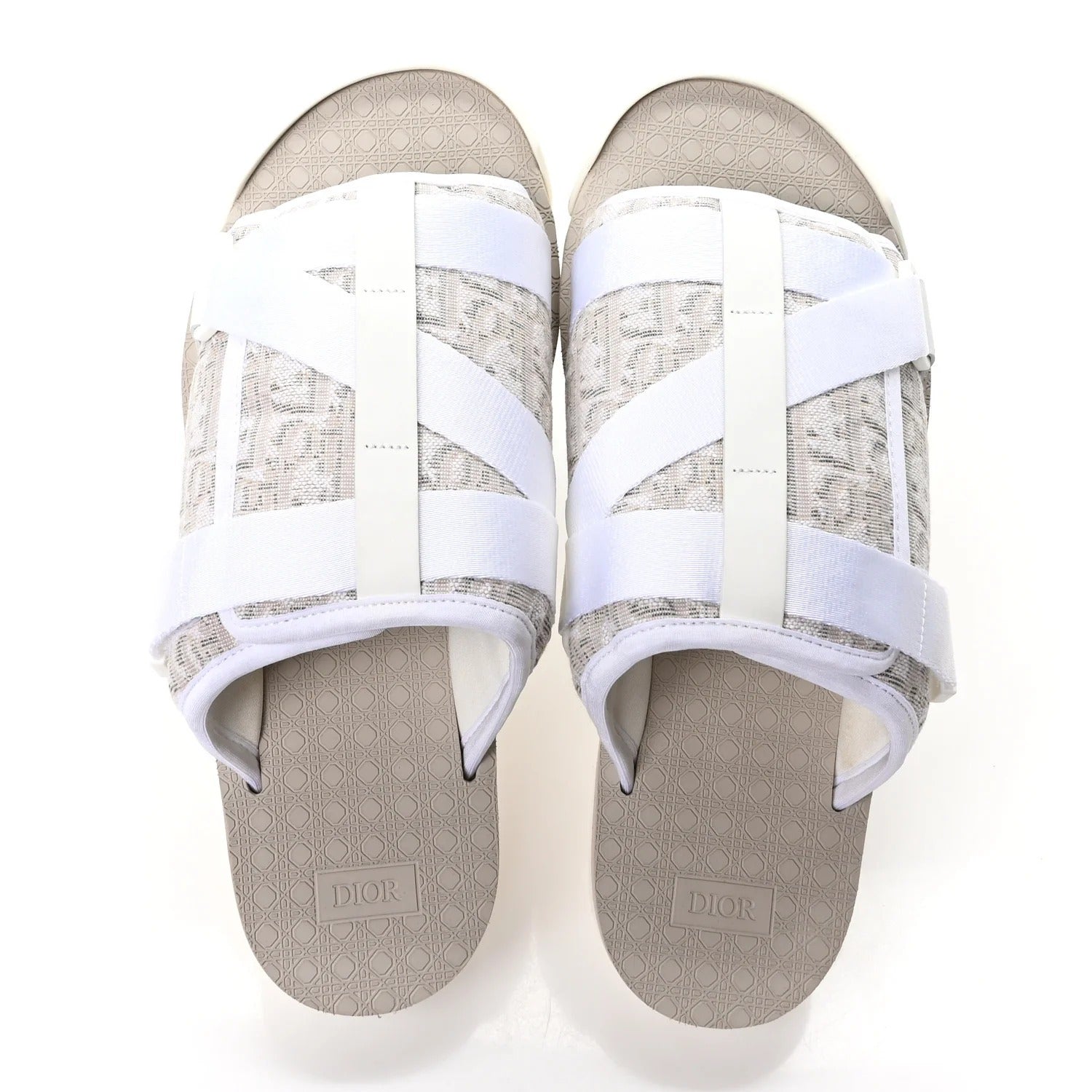 Dior Alpha Oblique Jacquard Technical Sandals 