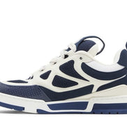 Louis Vuitton Navy Blue and White Skate Sneakers 