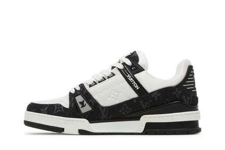 Louis Vuitton Black Monogram Denim Trainer Sneakers (Pre-loved)