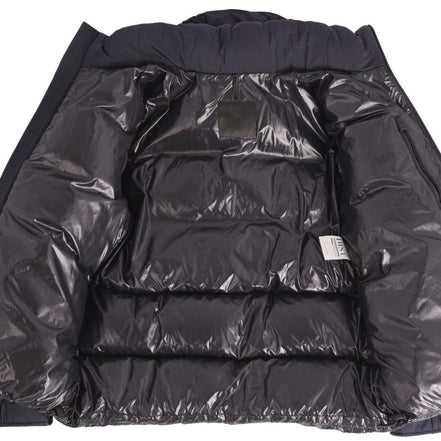 Moncler Navy "Maures" Logo Puffer Jacket "Unworn"