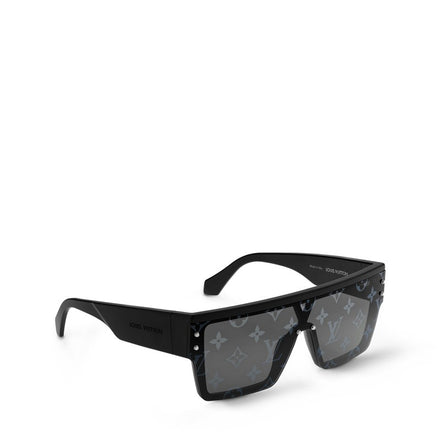 Louis Vuitton Black Monogram Waimea L Sunglasses "Unworn"