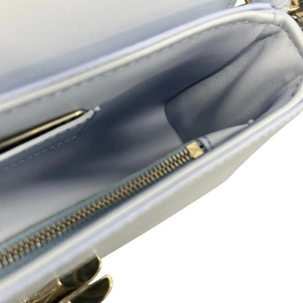 Louis Vuitton Twist East West Bag Light Blue Epi Leather (Pre-Loved)