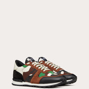 Valentino Garavani Rockrunner Classic Camouflage Sneakers (Pre-Loved)