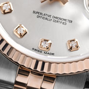 Rolex Datejust 31 278271 Everose Rolesor Mother-of-Pearl Diamond Dial 