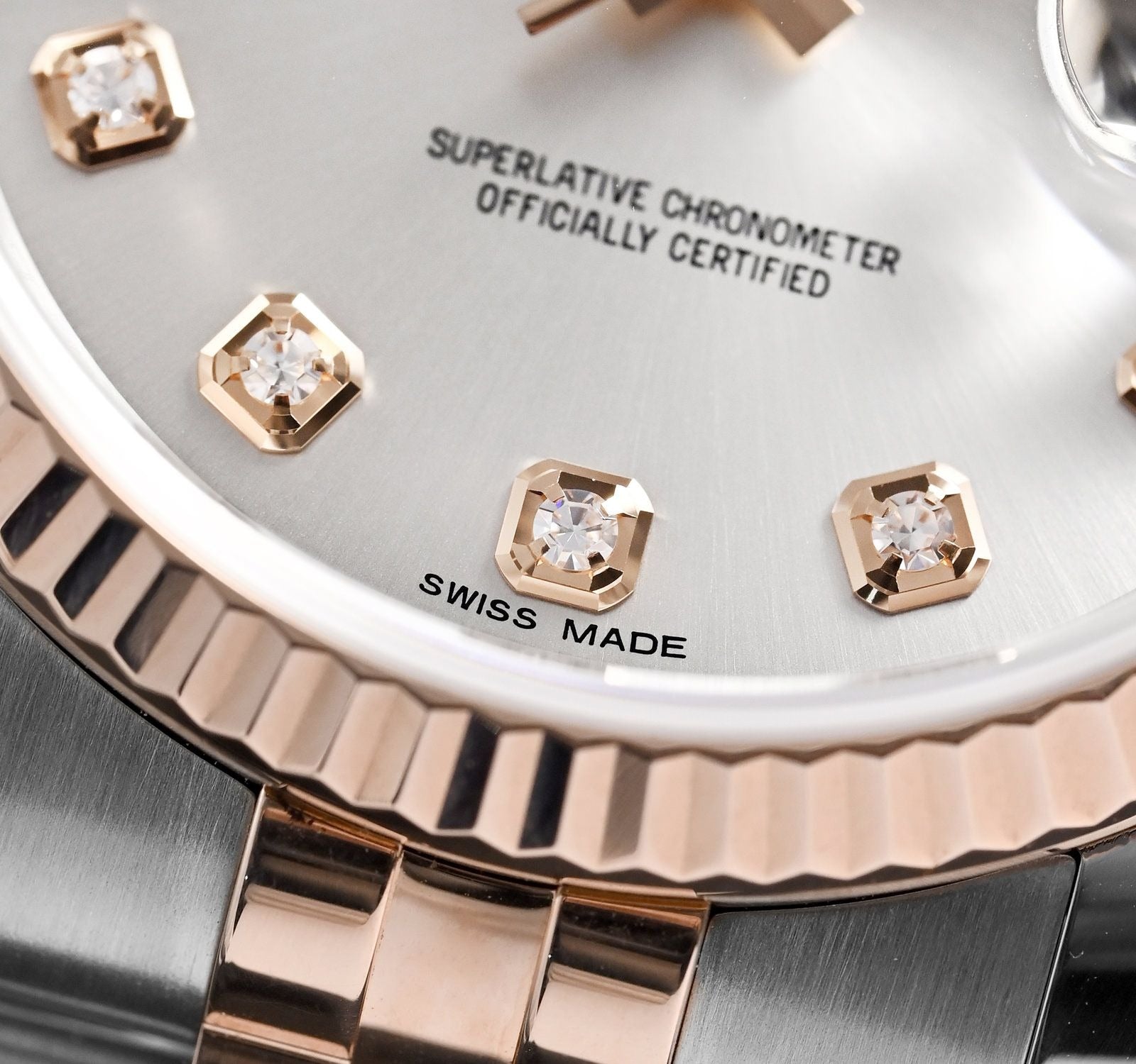 Rolex Datejust 31 278271 Everose Rolesor Mother-of-Pearl Diamond Dial 