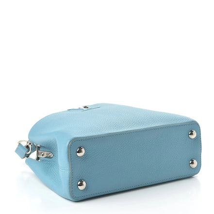 Louis Vuitton Light Blue Taurillon Leather Capucines BB (Pre-Loved)