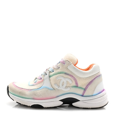 Rare Pastel Chanel CC Runner Sneakers "Unworn"