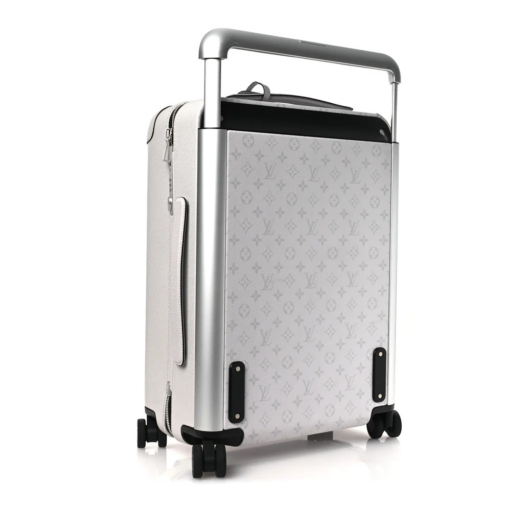 Louis Vuitton horizon 55 suitcase white 