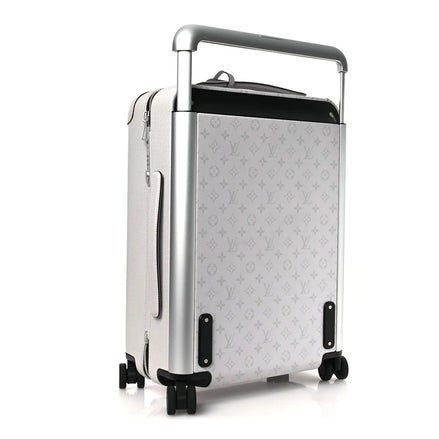 Louis Vuitton horizon 55 suitcase white "Pre-Loved"