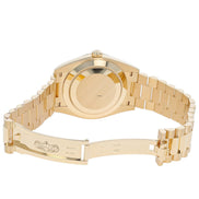 Rolex Day-Date 36 128238 Yellow Gold Green Ombré Diamond Dial 