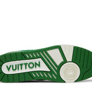 Louis Vuitton Green Monogram Denim LV Trainers 