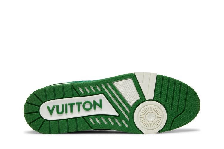 Louis Vuitton Green Monogram Denim LV Trainers 