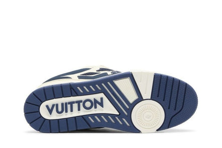 Louis Vuitton Navy Blue and White Skate Sneakers "Unworn"