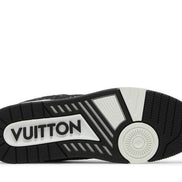 Louis Vuitton Black Monogram Denim Trainer Sneakers (Pre-loved)