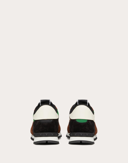Valentino Garavani Rockrunner Classic Camouflage Sneakers (Pre-Loved)