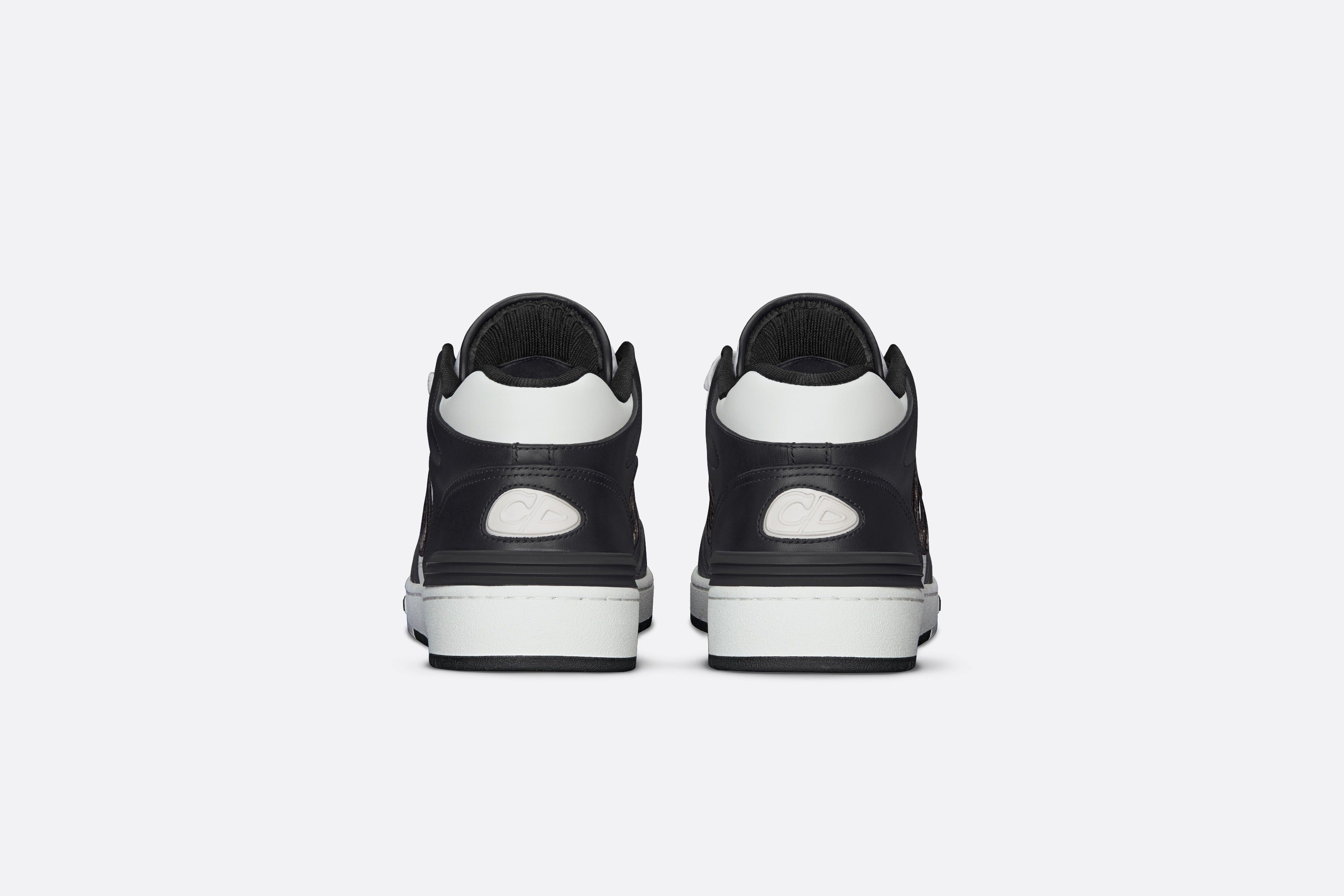 Dior Black & White Oblique B27 Low-Top Sneakers 