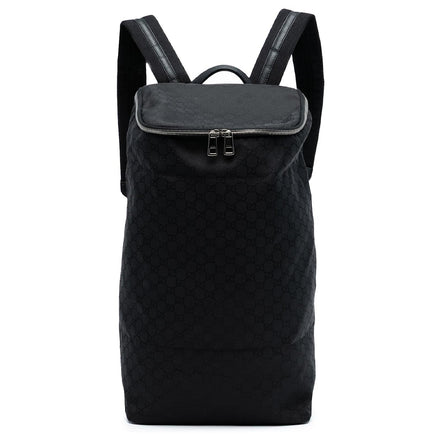 Gucci Black GG Nylon Monogram Backpack "Unworn"