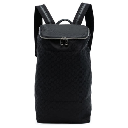 Gucci Black GG Nylon Monogram Backpack "Unworn"