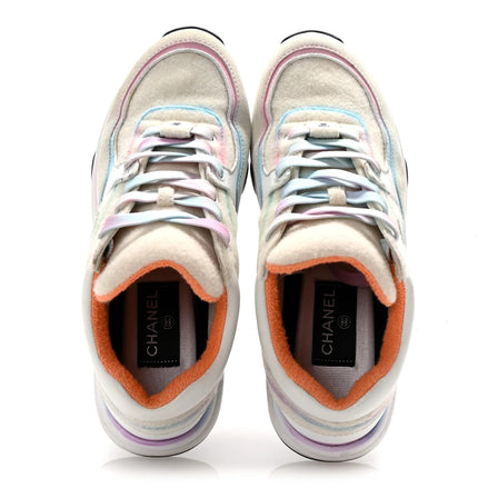Rare Pastel Chanel CC Runner Sneakers "Unworn"