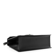 Gucci Lilith Black Leather Bamboo Top Handle Bag (Pre-Loved)