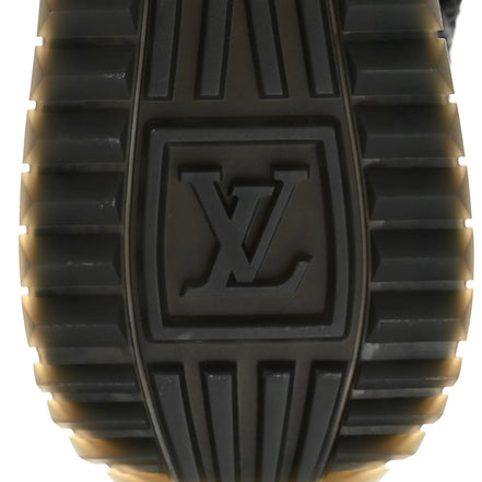 Louis Vuitton Black Damier Knit Run Away Sneakers (Pre-loved)