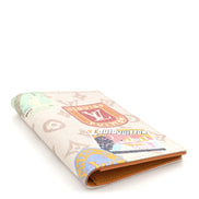 Louis Vuitton White Monogram Giant Stickers Passport Cover (Pre-Loved)