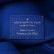 Louis Vuitton Neon Green & Blue Taurillon Illusion Multipocket Backpack (Pre-Loved