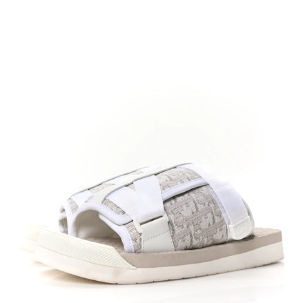 Dior Alpha Oblique Jacquard Technical Sandals "Unworn"