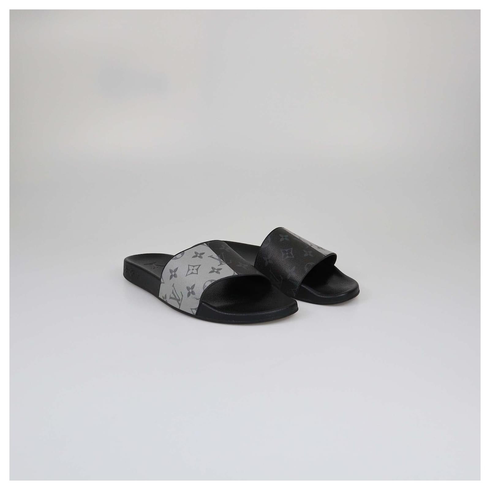 Super Rare Louis Vuitton Split Sliders (Pre-Loved)