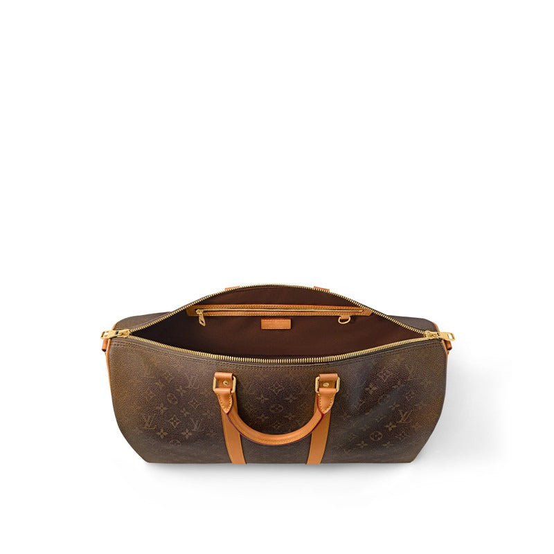 Louis Vuitton Rare Monogram Keepall Bandoulière 50 with Red Tag 