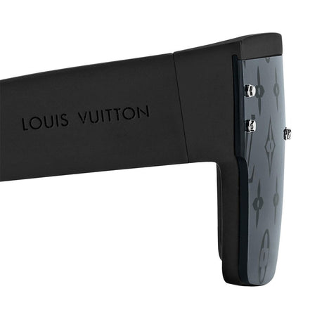 Louis Vuitton Black Monogram Waimea L Sunglasses "Unworn"