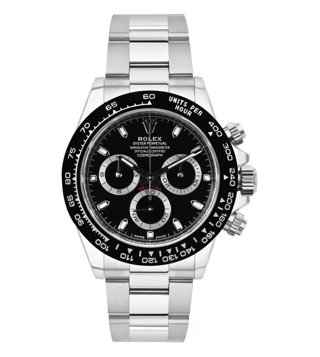 Rolex Cosmograph Daytona Stainless Steel Black Dial 126500LN 