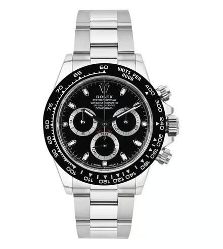 Rolex Cosmograph Daytona Stainless Steel Black Dial 126500LN "Unworn"