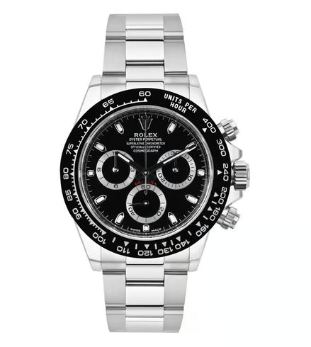 Rolex Cosmograph Daytona Stainless Steel Black Dial 126500LN "Unworn"