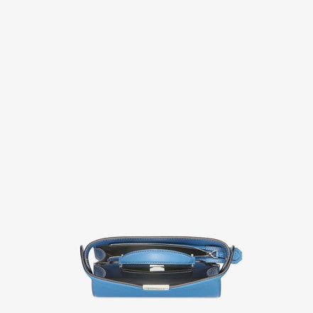 Fendi Peekaboo ISeeU X-Cross Bag Cornflower Blue "Unworn"
