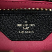 Louis Vuitton Black Taurillon Leather Capucines MM (Pre-Loved)