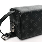 Louis Vuitton Monogram Eclipse Dopp Kit Wash Bag 