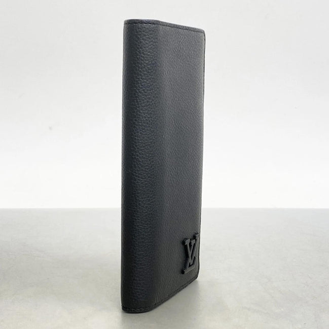 Louis Vuitton Aerogram Black Leather Brazza Wallet "Unworn"