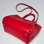 Louis Vuitton Rubis Red Taurillon Leather Lockmeto Tote 