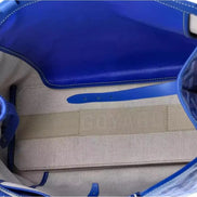 Goyard Artois MM Tote Bag Blue Goyardine Canvas 