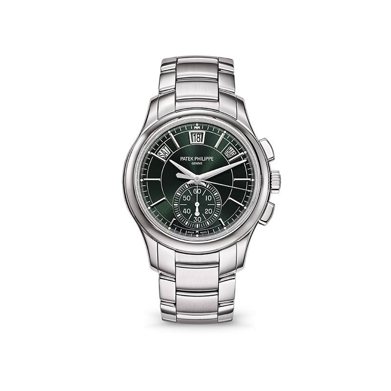 Patek Philippe Complications 5905/1A Annual Calendar Chronograph Green Dial 
