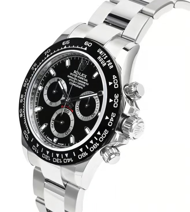 Rolex Cosmograph Daytona Stainless Steel Black Dial 126500LN 