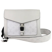 Louis Vuitton White Taigarama Outdoor Flap Messenger Bag 